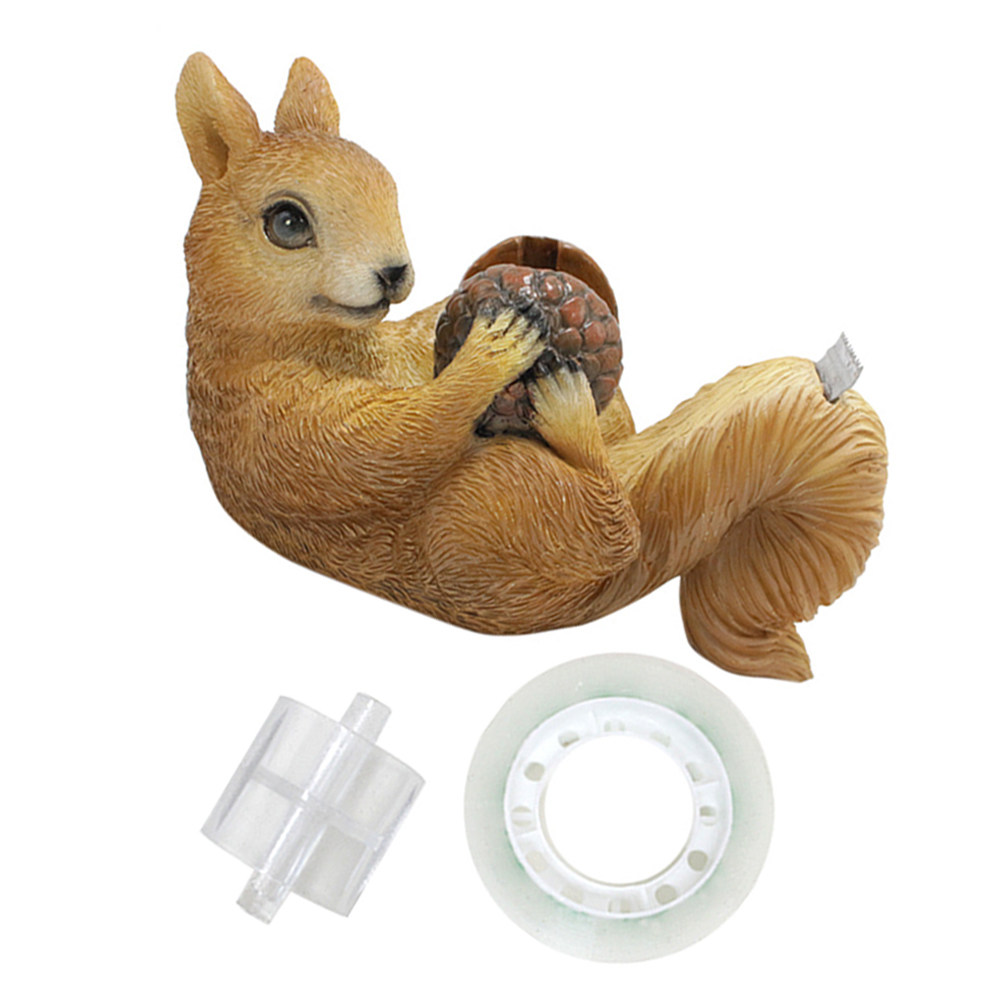 Tape Dispenser Weighted - Uroczy dozownik taśmy w kształcie wiewiórki,