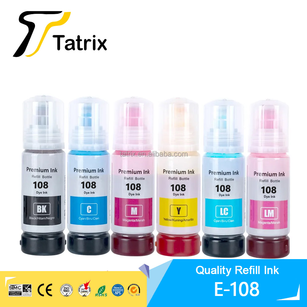 Fountain Pen Bottled Ink - Tatrix Zamiennik Tuszu Epson 108 Kompatybilny