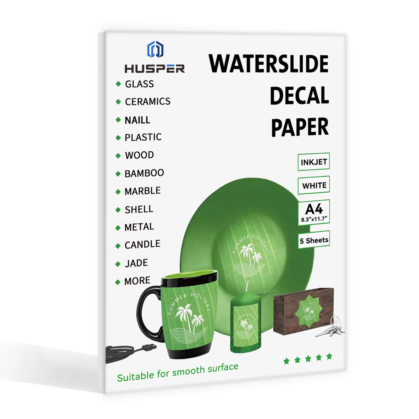 5 arkuszy papieru do transferu – Ink Blotter Paper recenzja i cena