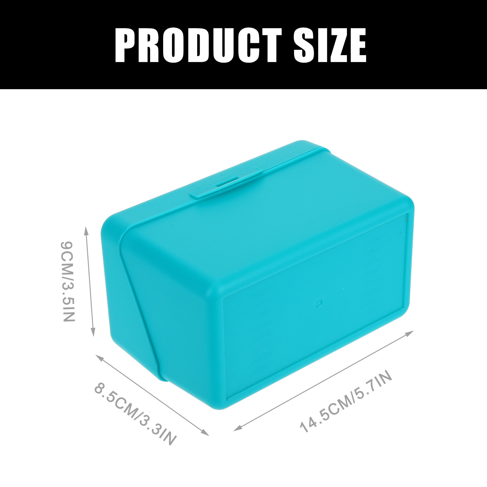 4 sztuki plastikowych pudełek  – Card Index Box recenzja i cena