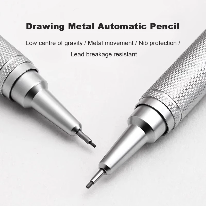 Zestaw metalowych ołówków auto – Mechanical Pencil 0.3 recenzja i cena