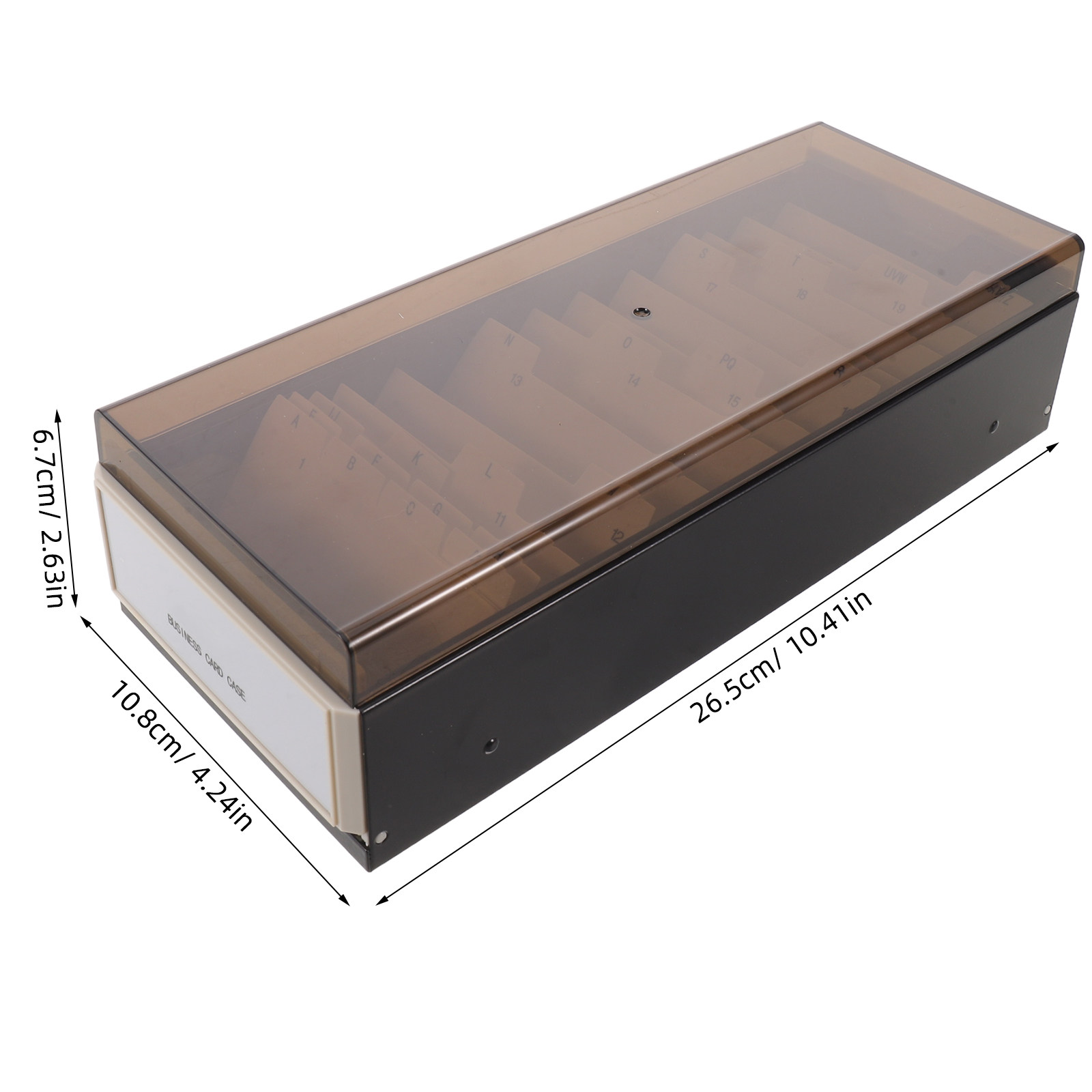 Pojemny organizer na wizytówki – Card Index Box recenzja i cena