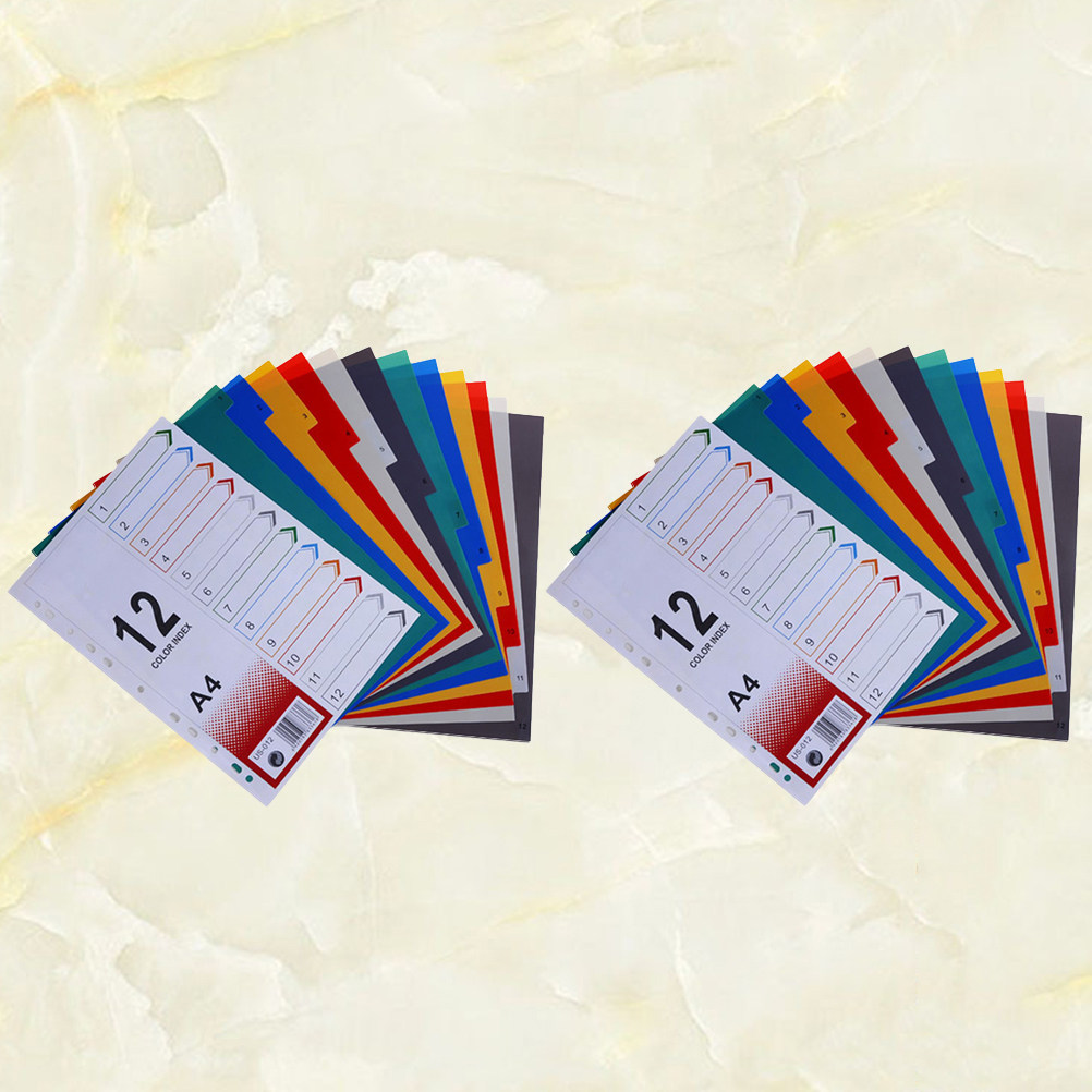 2 sztuki wkładów indeksujących – Tab Divider A4 recenzja i cena