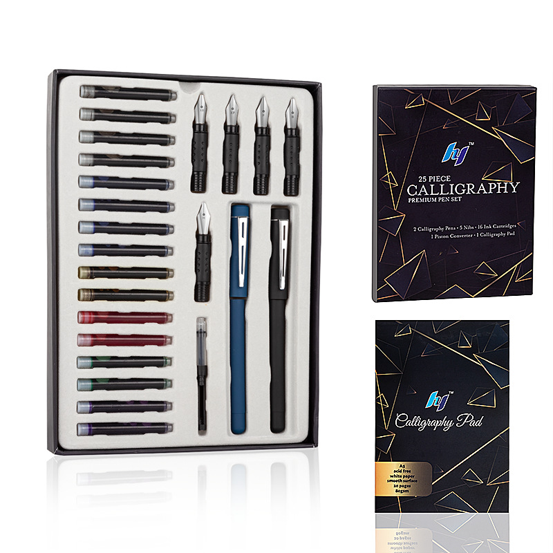 25-częściowy zestaw piór do ka – Fountain Pen Bottled Ink recenzja i cena