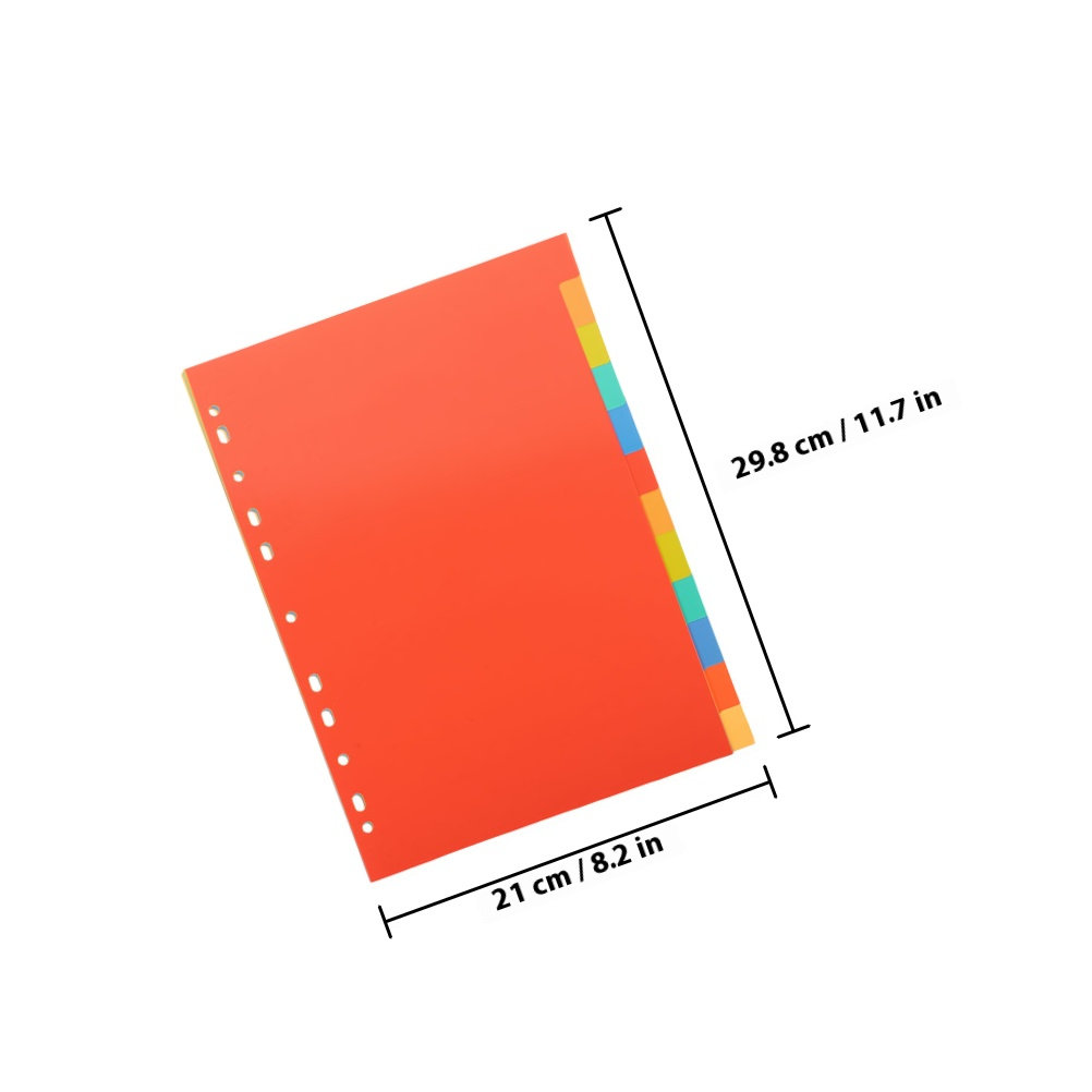 Przegrody z PVC z etykietami d – Tab Divider A4 recenzja i cena