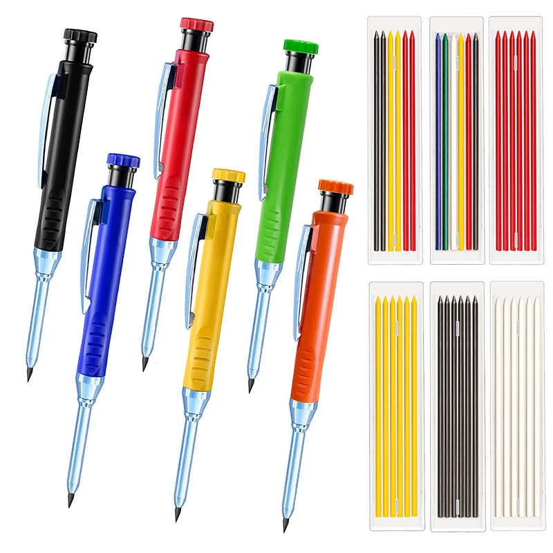 6 kolorów ołówki automatyczne  – Staedtler Pencil Lumocolor recenzja i cena