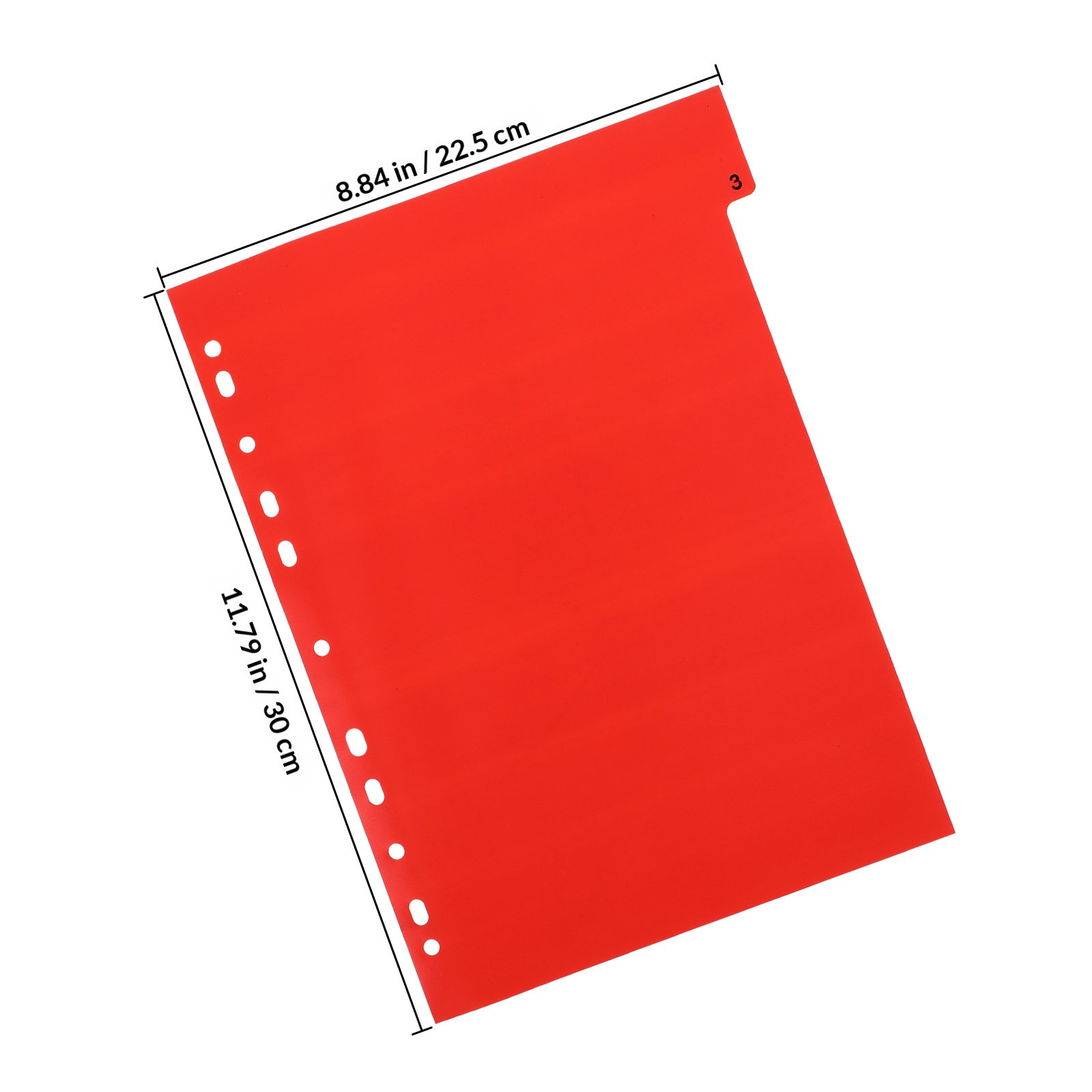 20 stron, format A4, kolorowe  – Tab Divider A4 recenzja i cena